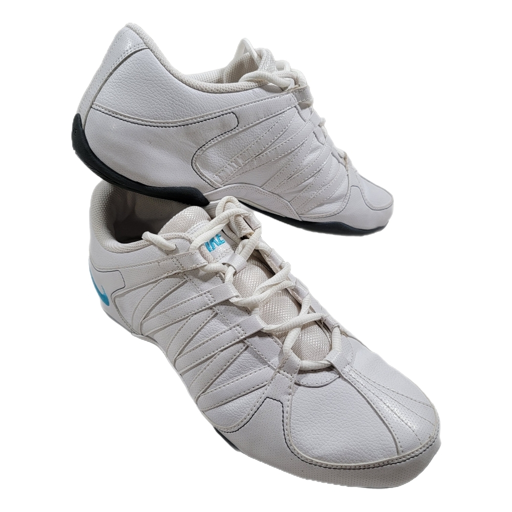 Nike Womens Musique 4 Sz 11  White Running Shoes Lace Up Low Top Sneakers